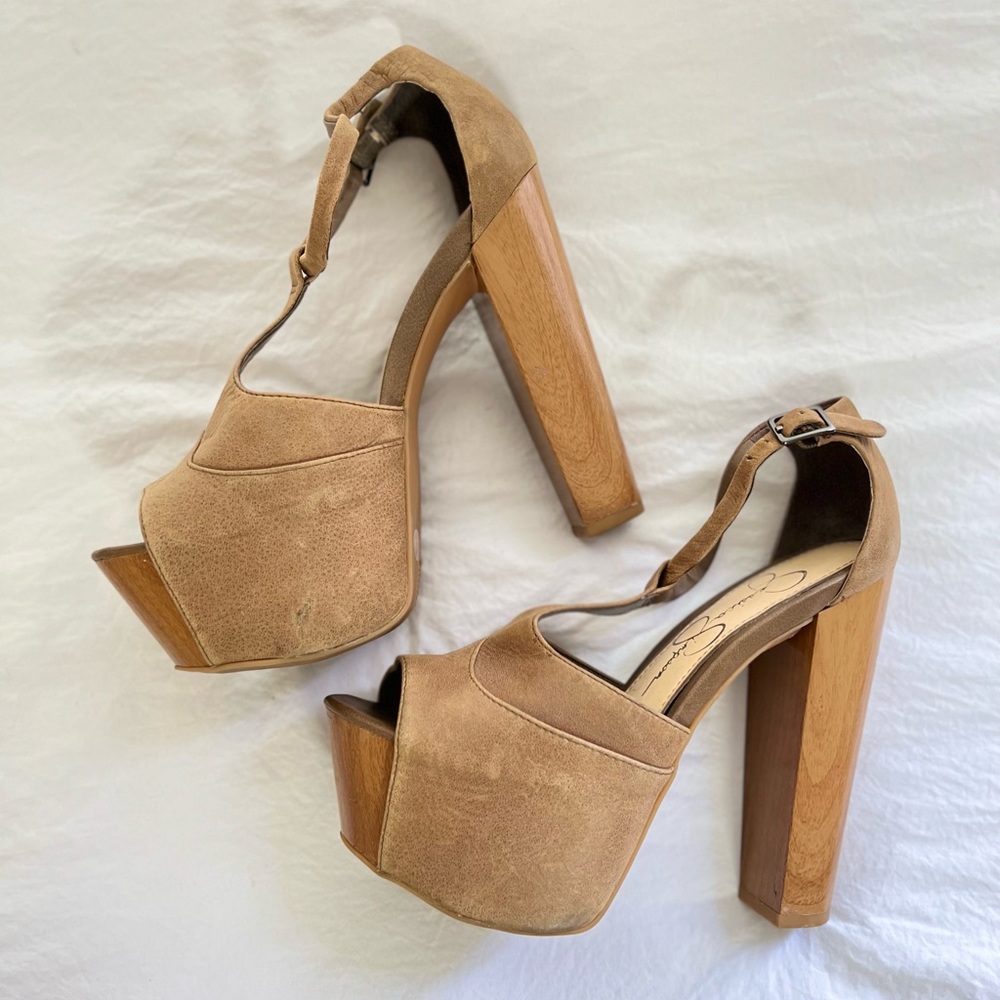 Jessica Simpson Dany T-Strap Platform Sandal